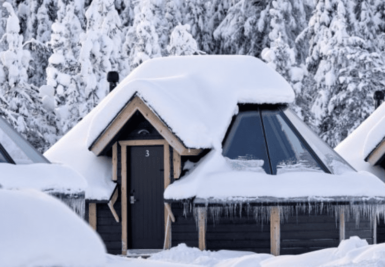Glazen iglo Lapland