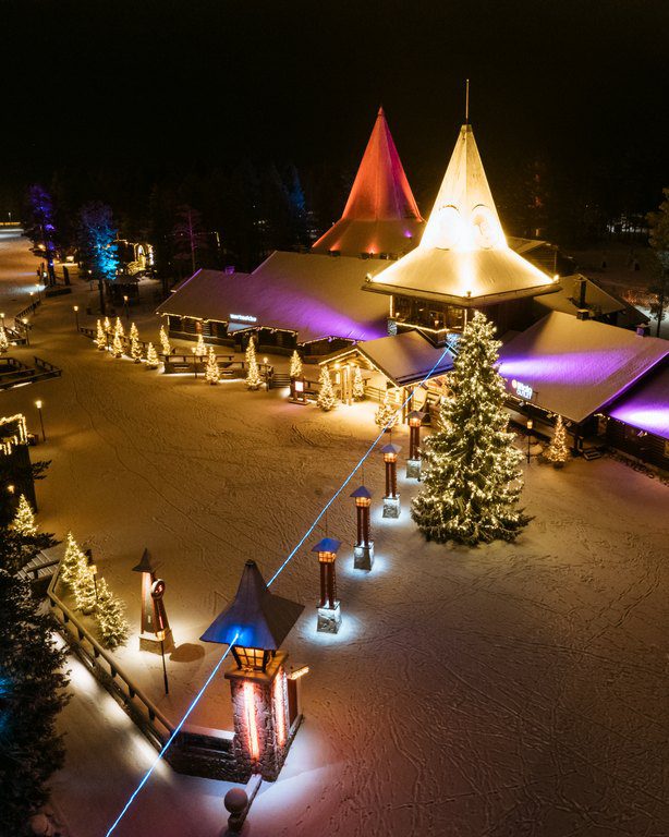 Santa Claus Village Rovaniemi Lapland Finland, arctic circle